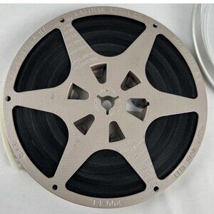 Vtg Eastman Kodak Metal 8mm Film 5" Movie Reel 200 Feet Home Movie USA Rochester